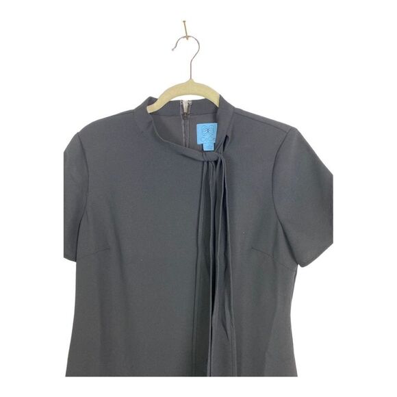 #90 CECE Bow Tie Little Black Dress - Picture 5 of 10